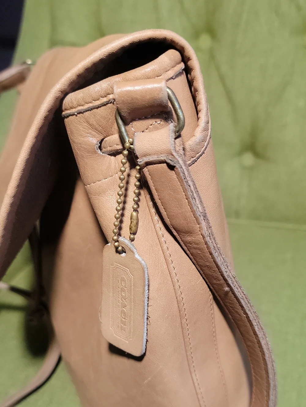 Coach Rare Vintage Bucket Leather Crossbody Bag